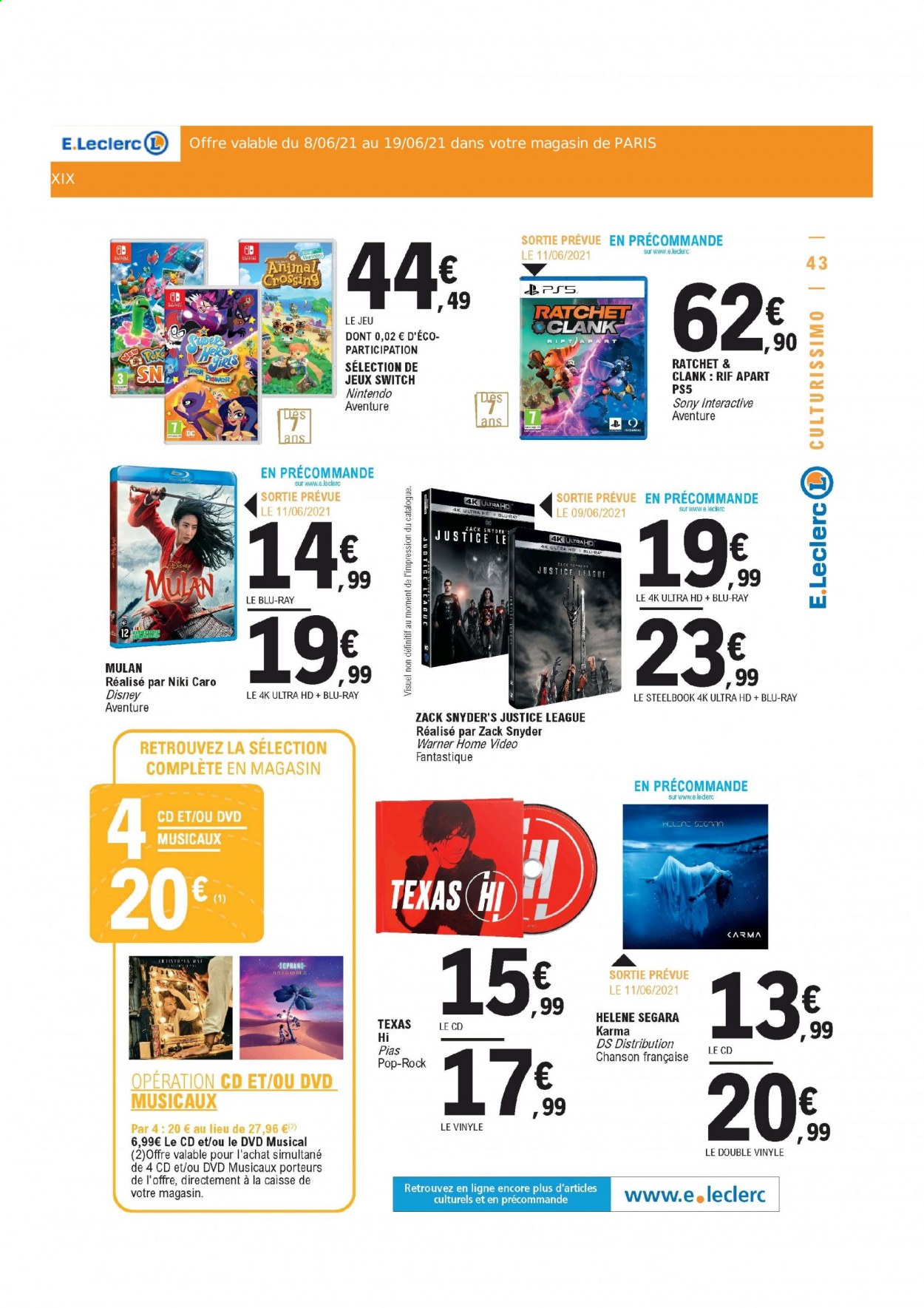 Catalogue E.Leclerc - 08/06/2021 - 19/06/2021. Page 43