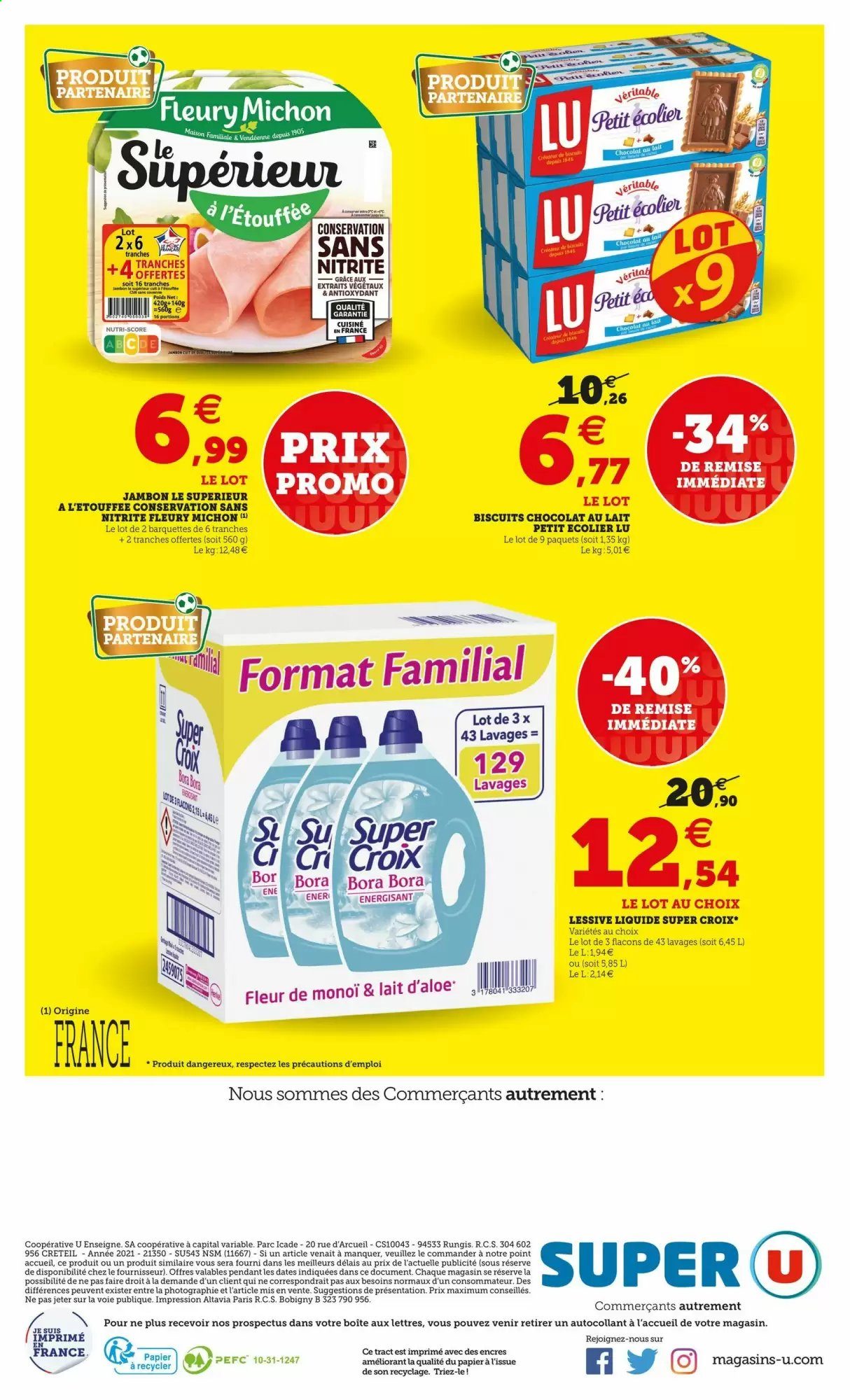 Catalogue SUPER U - 08/06/2021 - 19/06/2021. Page 16