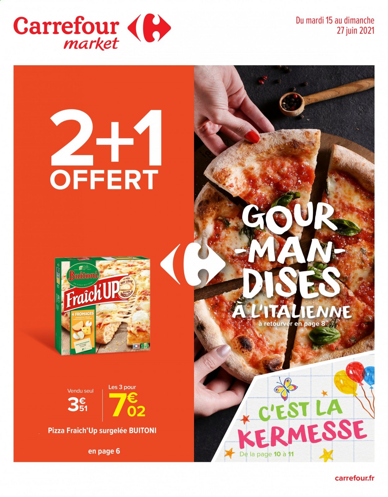 Catalogue Carrefour Market - 15/06/2021 - 27/06/2021. Page 1