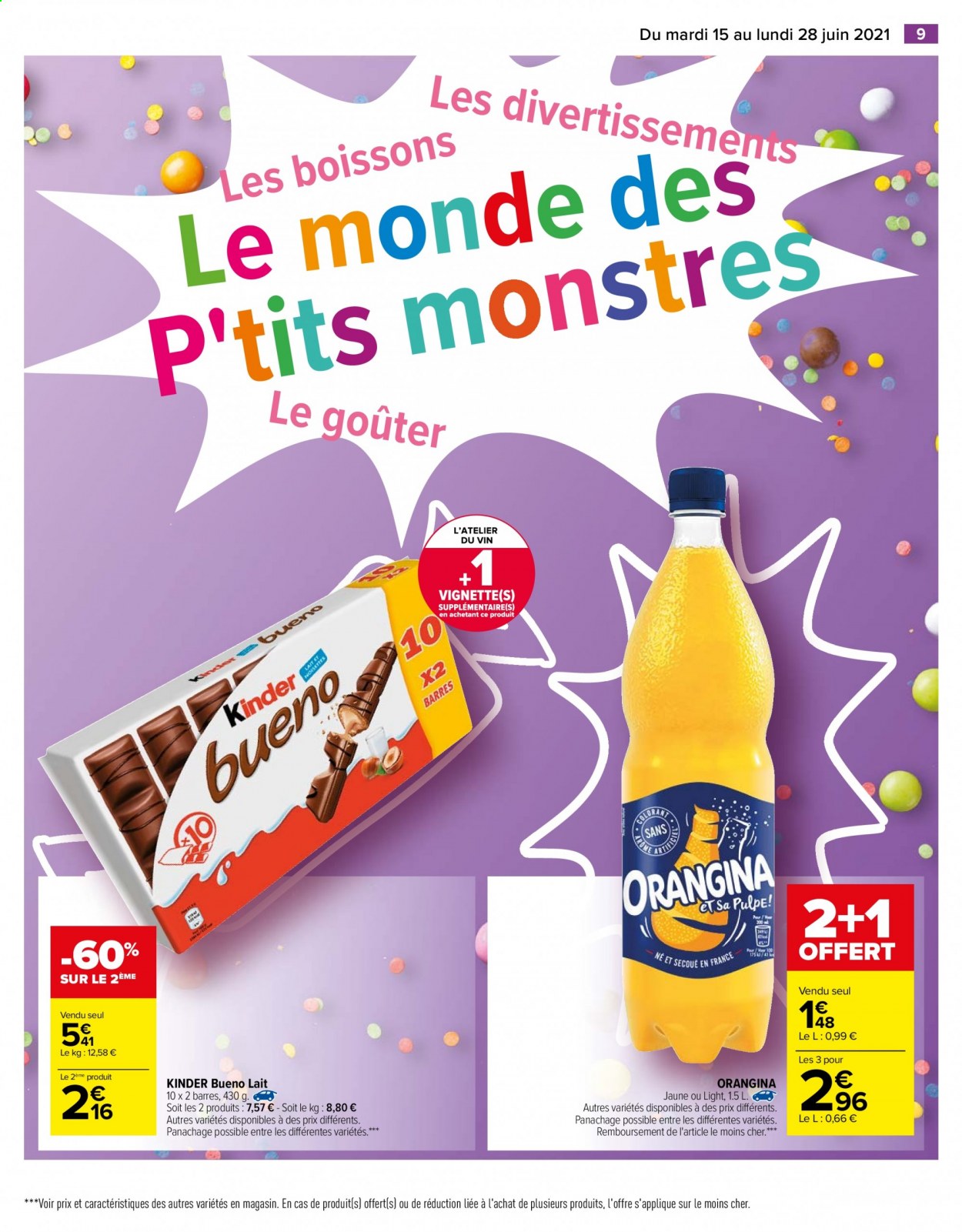 Catalogue Carrefour Hypermarchés - 15/06/2021 - 28/06/2021. Page 9