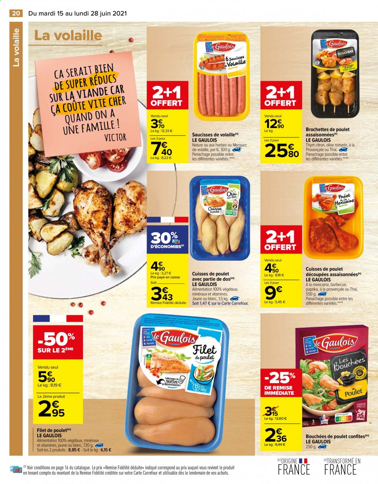 Catalogue Carrefour Hypermarchés - 15/06/2021 - 28/06/2021. Page 20