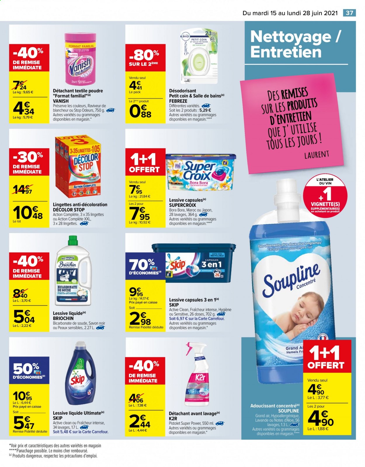 Catalogue Carrefour Hypermarchés - 15/06/2021 - 28/06/2021. Page 41