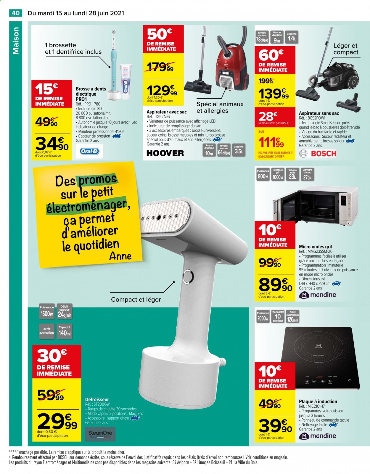 Catalogue Carrefour Hypermarchés - 15/06/2021 - 28/06/2021. Page 44