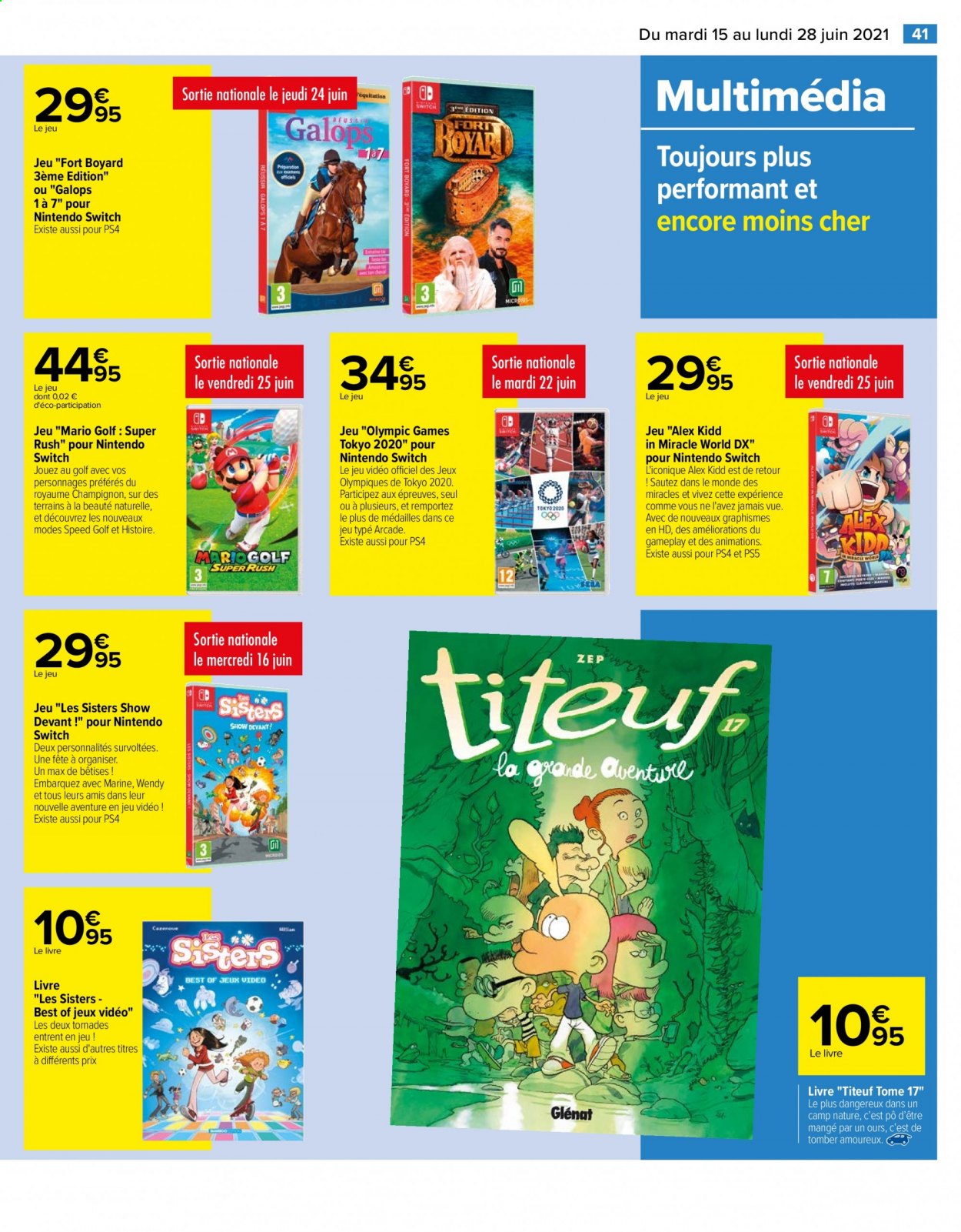 Catalogue Carrefour Hypermarchés - 15/06/2021 - 28/06/2021. Page 45