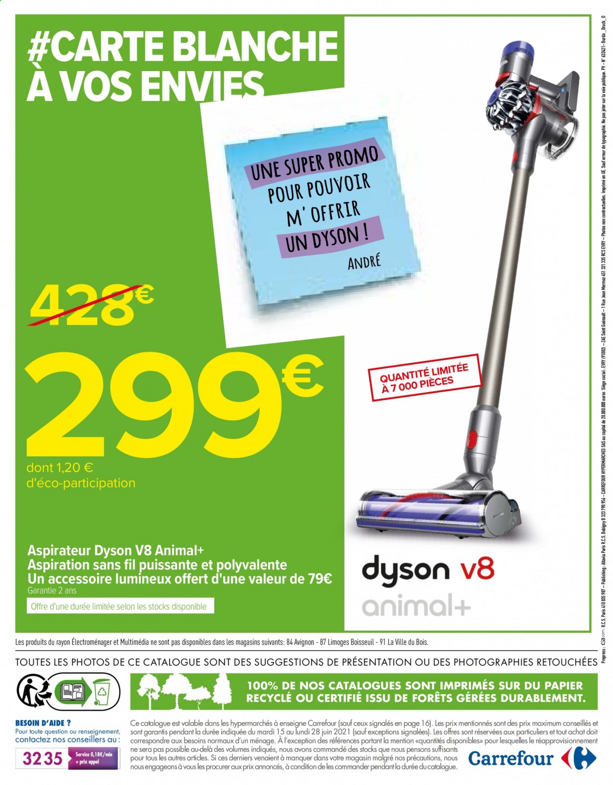 Catalogue Carrefour Hypermarchés - 15/06/2021 - 28/06/2021. Page 59
