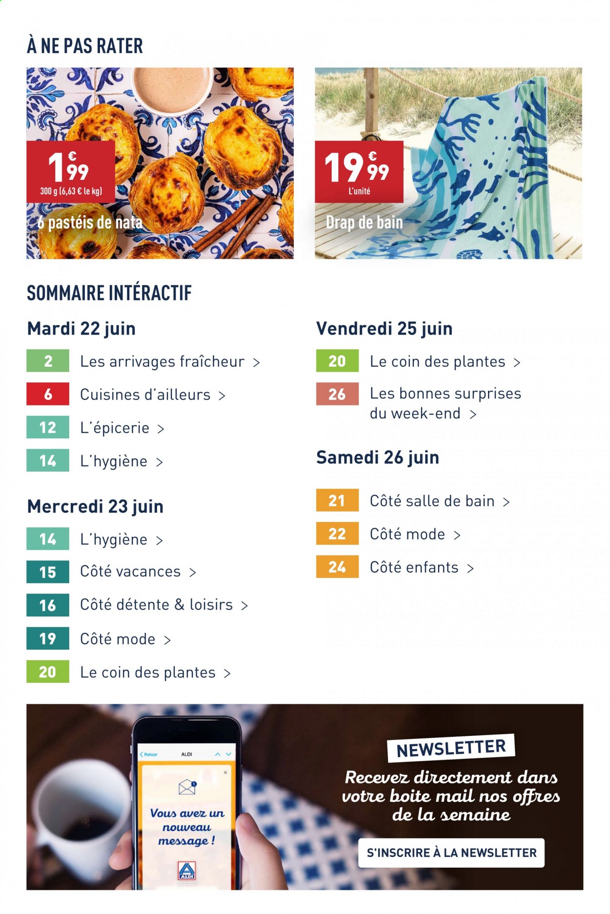 Catalogue ALDI - 22/06/2021 - 28/06/2021. Page 3