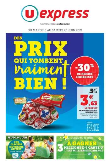 Catalogue U express - 15.06.2021 - 26.06.2021.