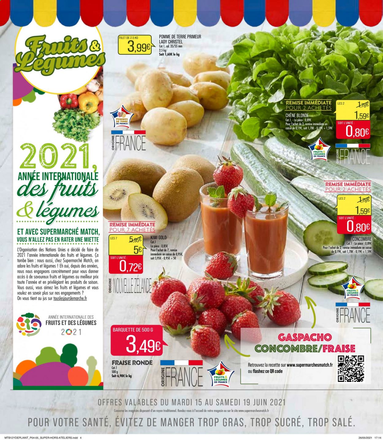 Catalogue Supermarché Match - 15/06/2021 - 20/06/2021. Page 4