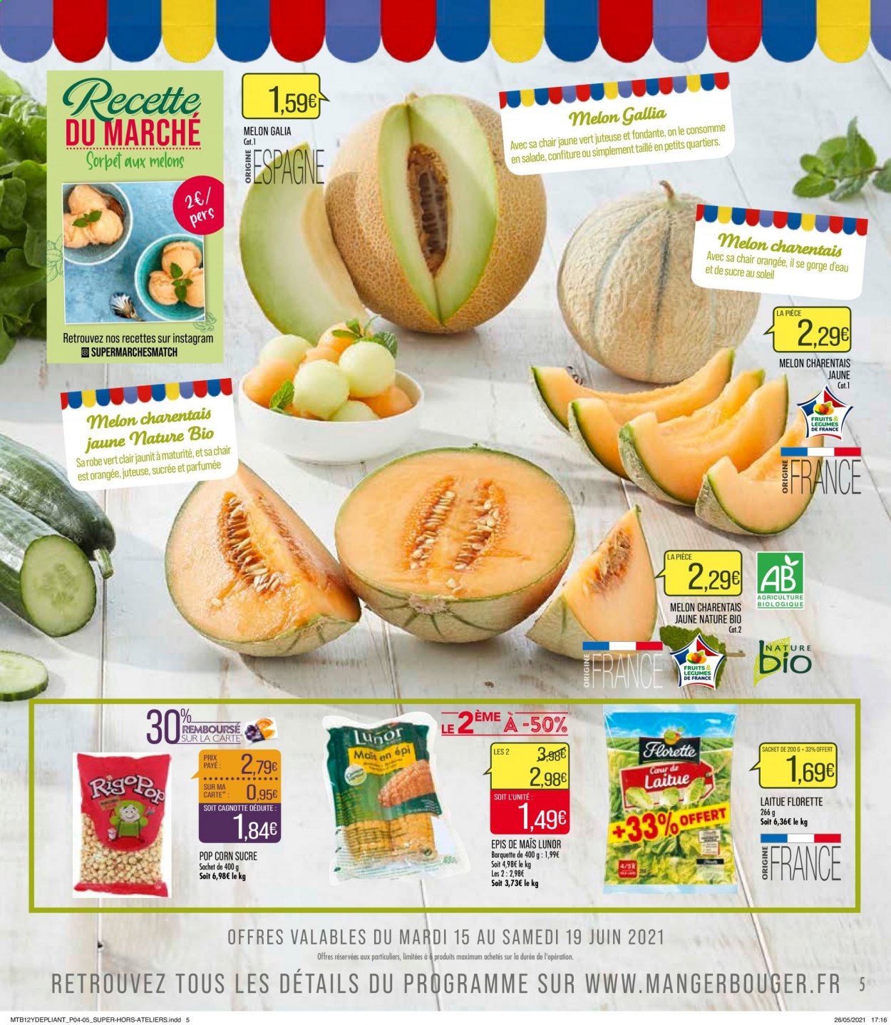 Catalogue Supermarché Match - 15/06/2021 - 20/06/2021. Page 5