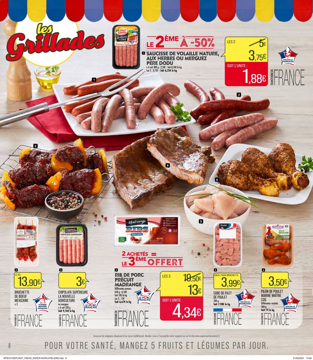 Catalogue Supermarché Match - 15/06/2021 - 20/06/2021. Page 8