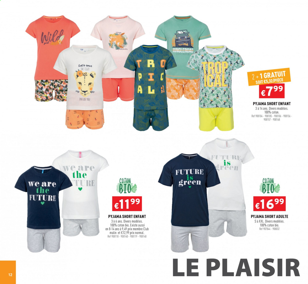 thumbnail - Catalogue Trafic - 16/06/2021 - 20/06/2021 - Produits soldés - shorts, pyjama. Page 42.