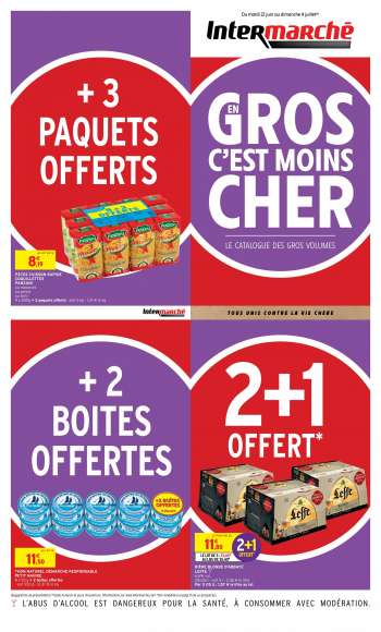 Catalogue Intermarché - 22.06.2021 - 04.07.2021.