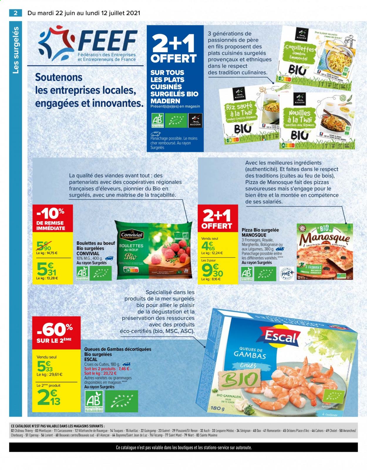 Catalogue Carrefour Hypermarchés - 22/06/2021 - 12/07/2021. Page 2
