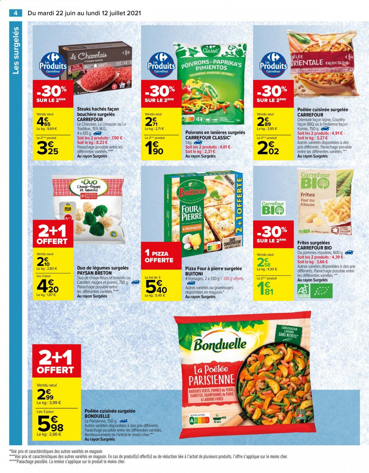 Catalogue Carrefour Hypermarchés - 22/06/2021 - 12/07/2021. Page 4