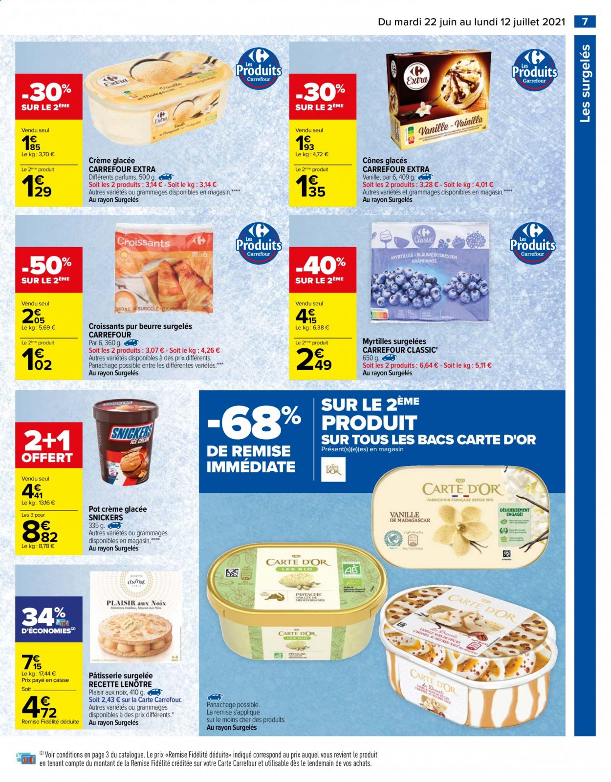 Catalogue Carrefour Hypermarchés - 22/06/2021 - 12/07/2021. Page 7