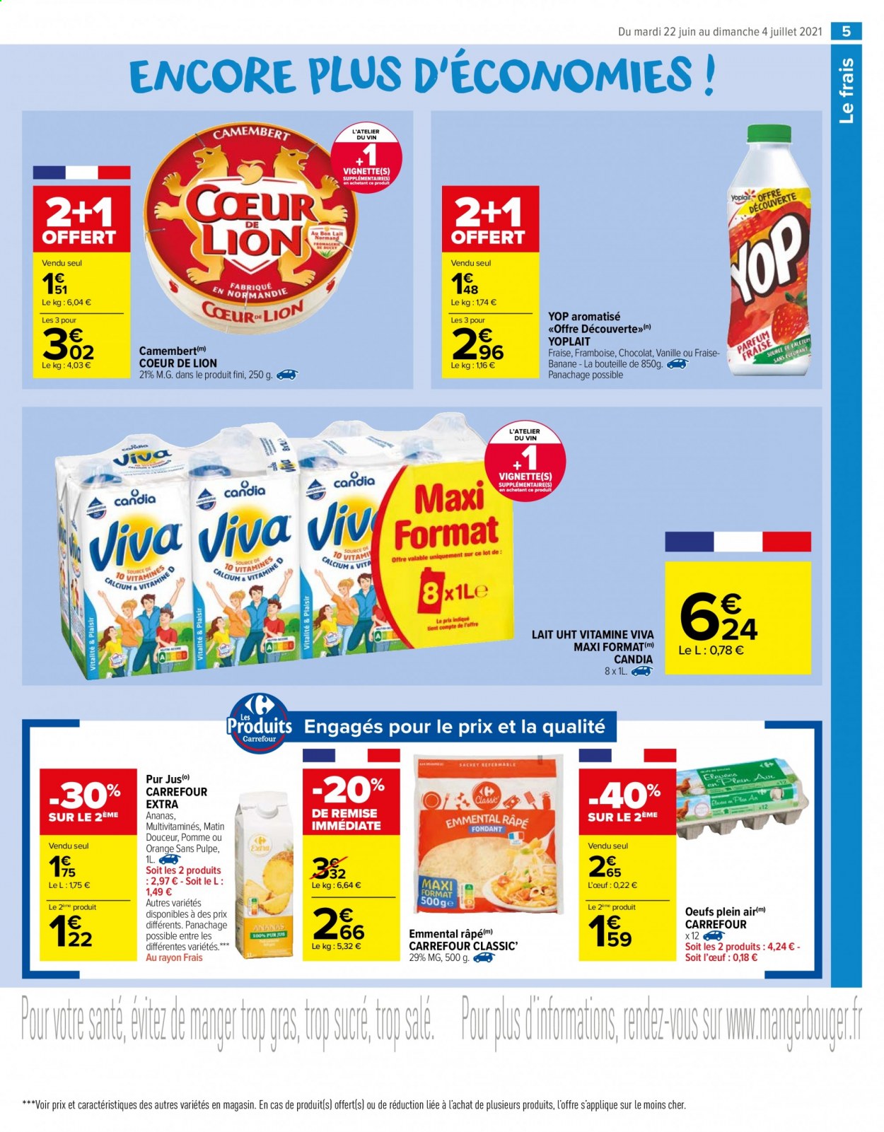 Catalogue Carrefour Market - 22/06/2021 - 04/07/2021. Page 5