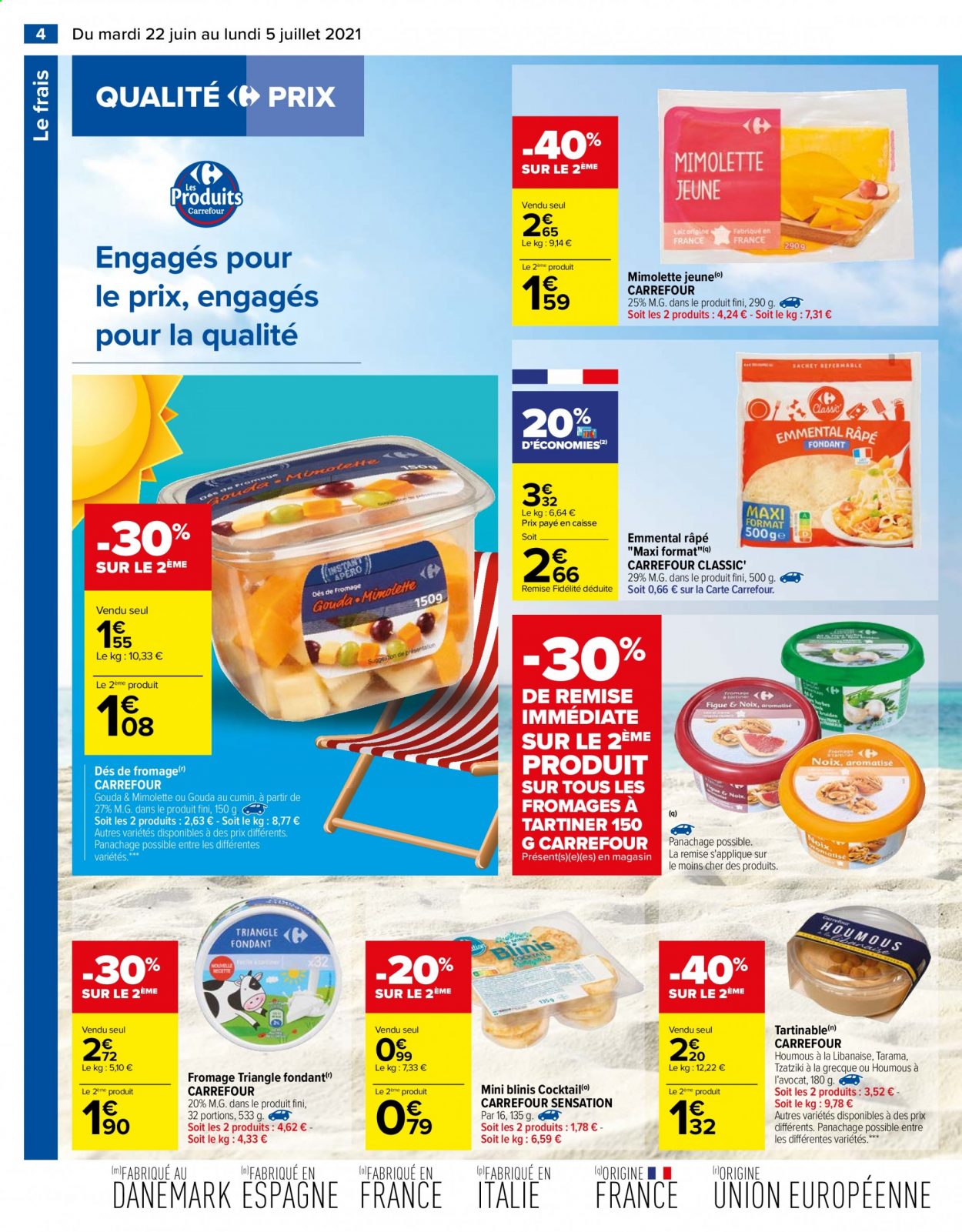 Catalogue Carrefour Hypermarchés - 22/06/2021 - 05/07/2021. Page 4