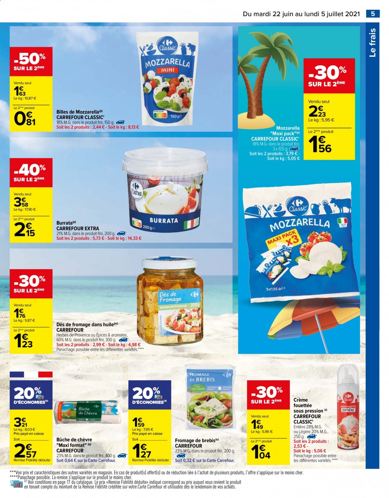Catalogue Carrefour Hypermarchés - 22/06/2021 - 05/07/2021. Page 5