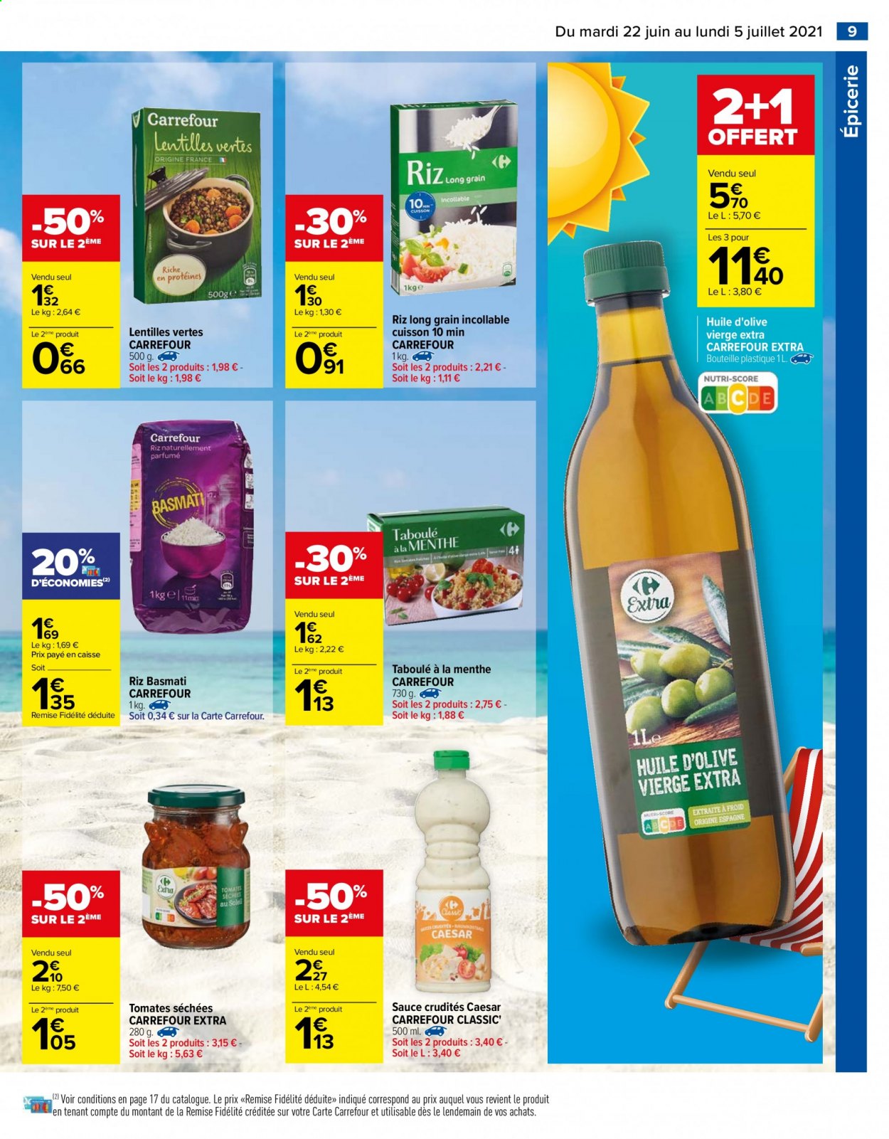 Catalogue Carrefour Hypermarchés - 22/06/2021 - 05/07/2021. Page 9