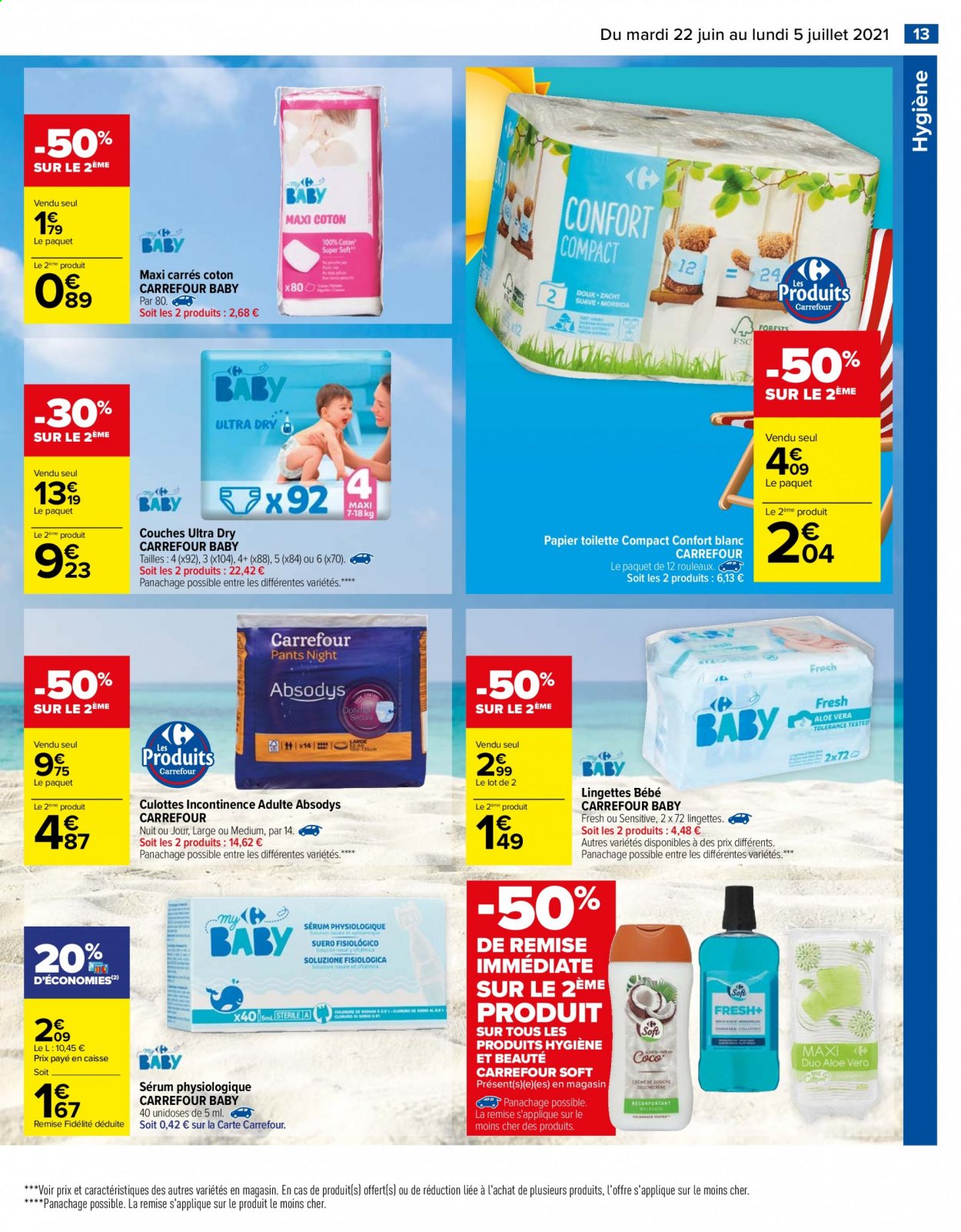 Catalogue Carrefour Hypermarchés - 22/06/2021 - 05/07/2021. Page 13