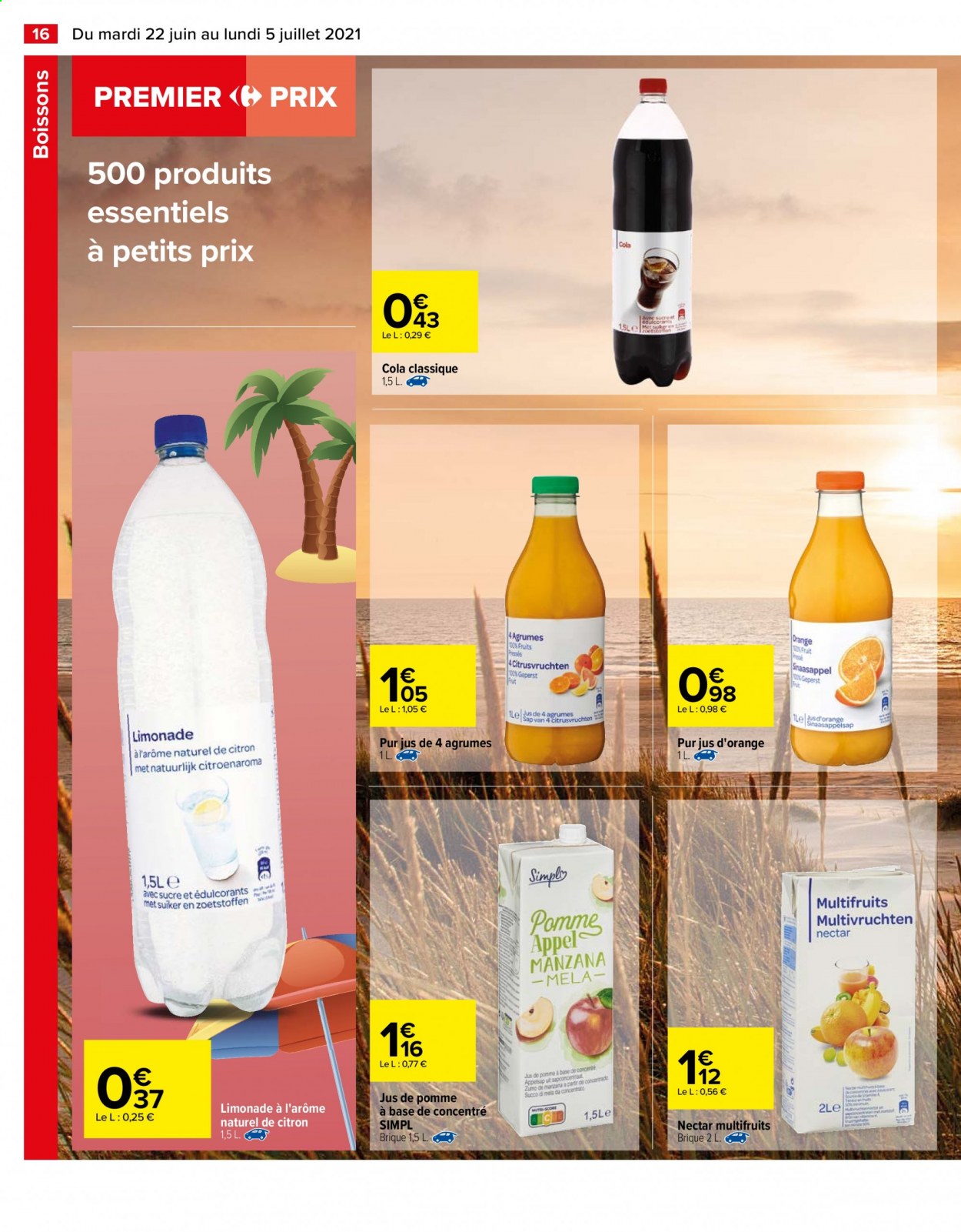 Catalogue Carrefour Hypermarchés - 22/06/2021 - 05/07/2021. Page 16
