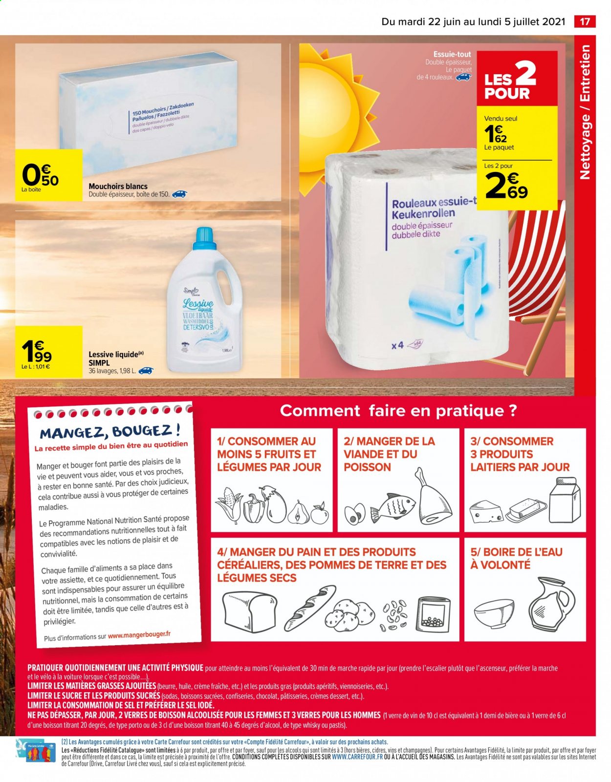 Catalogue Carrefour Hypermarchés - 22/06/2021 - 05/07/2021. Page 17