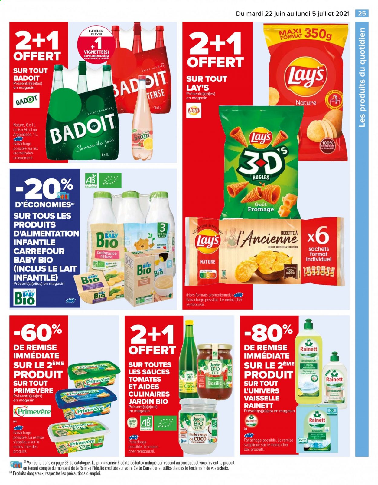 Catalogue Carrefour Hypermarchés - 22/06/2021 - 05/07/2021. Page 25