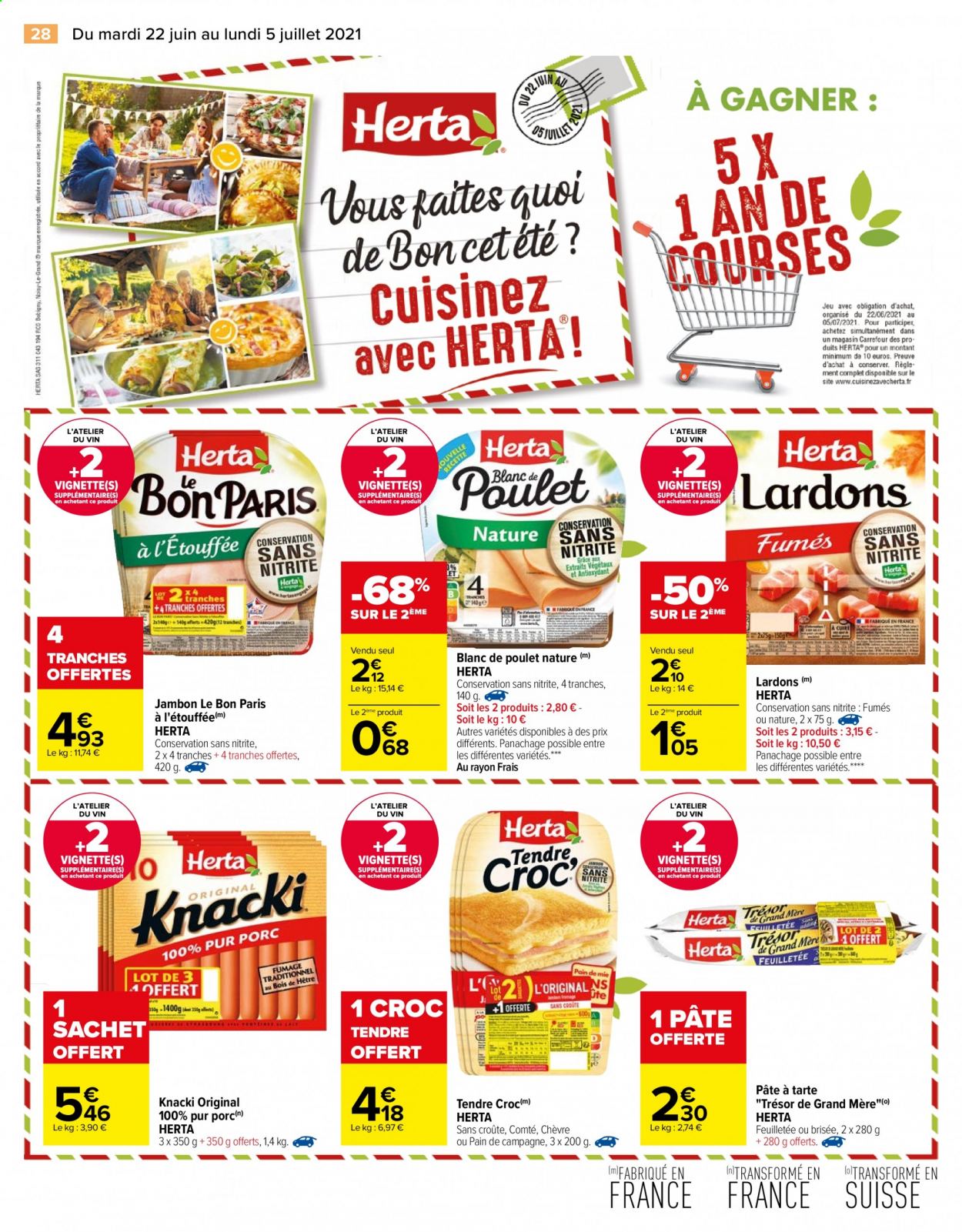 Catalogue Carrefour Hypermarchés - 22/06/2021 - 05/07/2021. Page 28