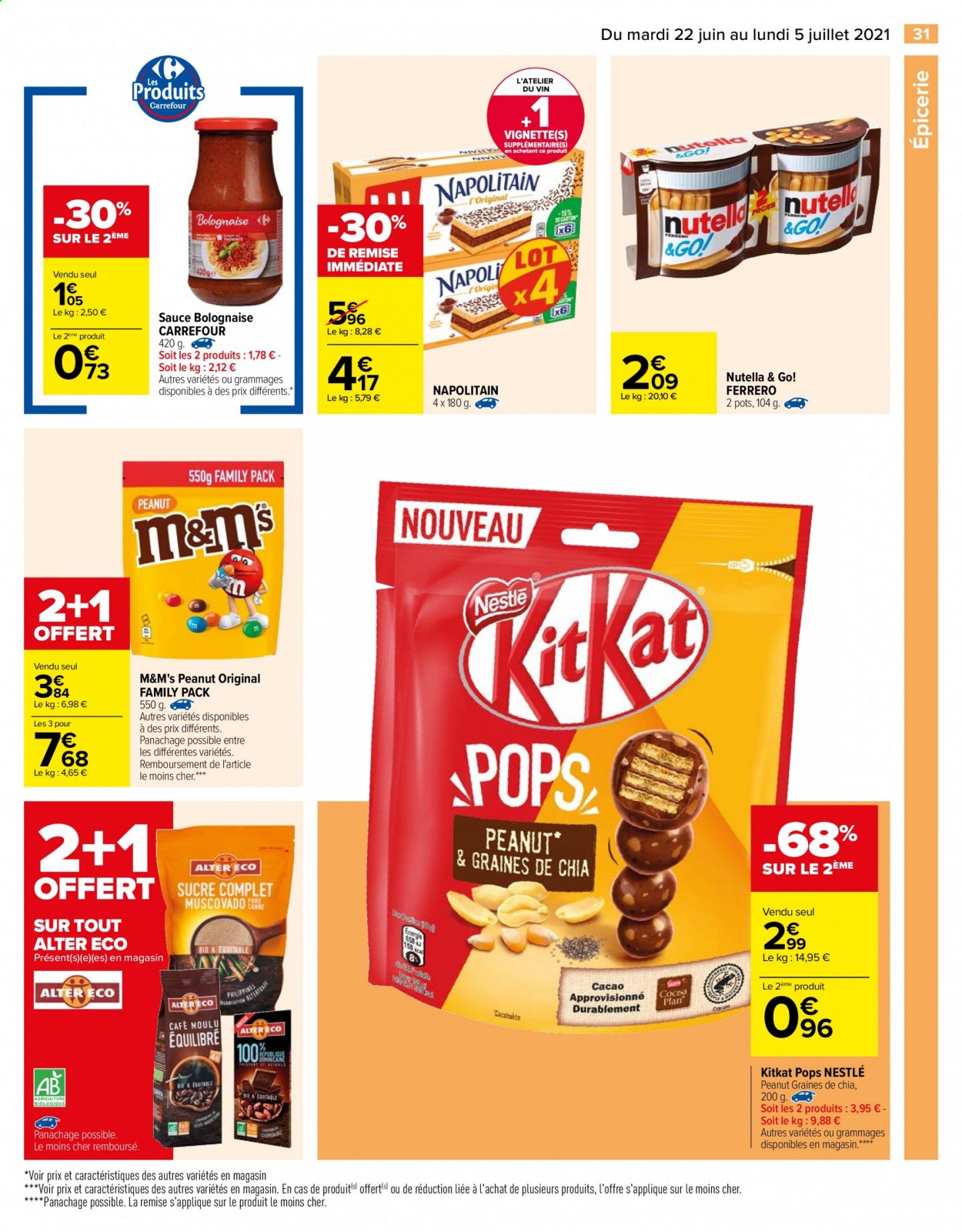 Catalogue Carrefour Hypermarchés - 22/06/2021 - 05/07/2021. Page 31