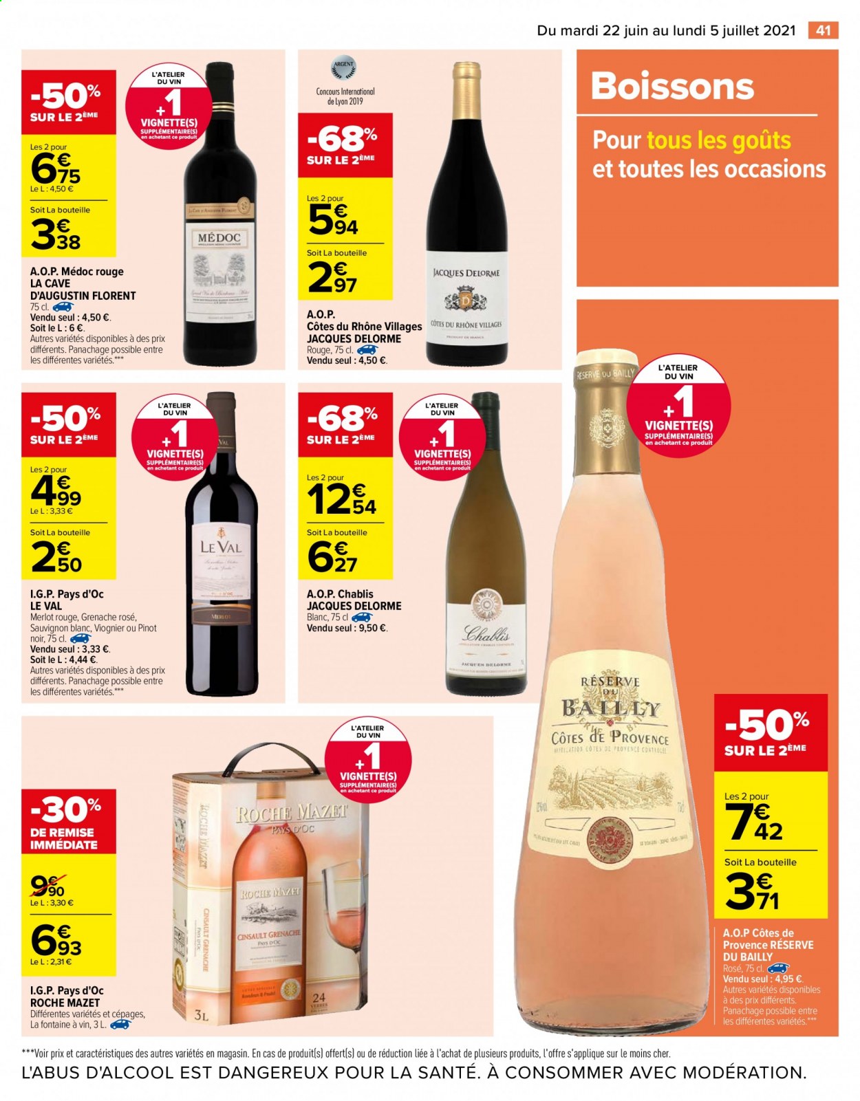 Catalogue Carrefour Hypermarchés - 22/06/2021 - 05/07/2021. Page 41