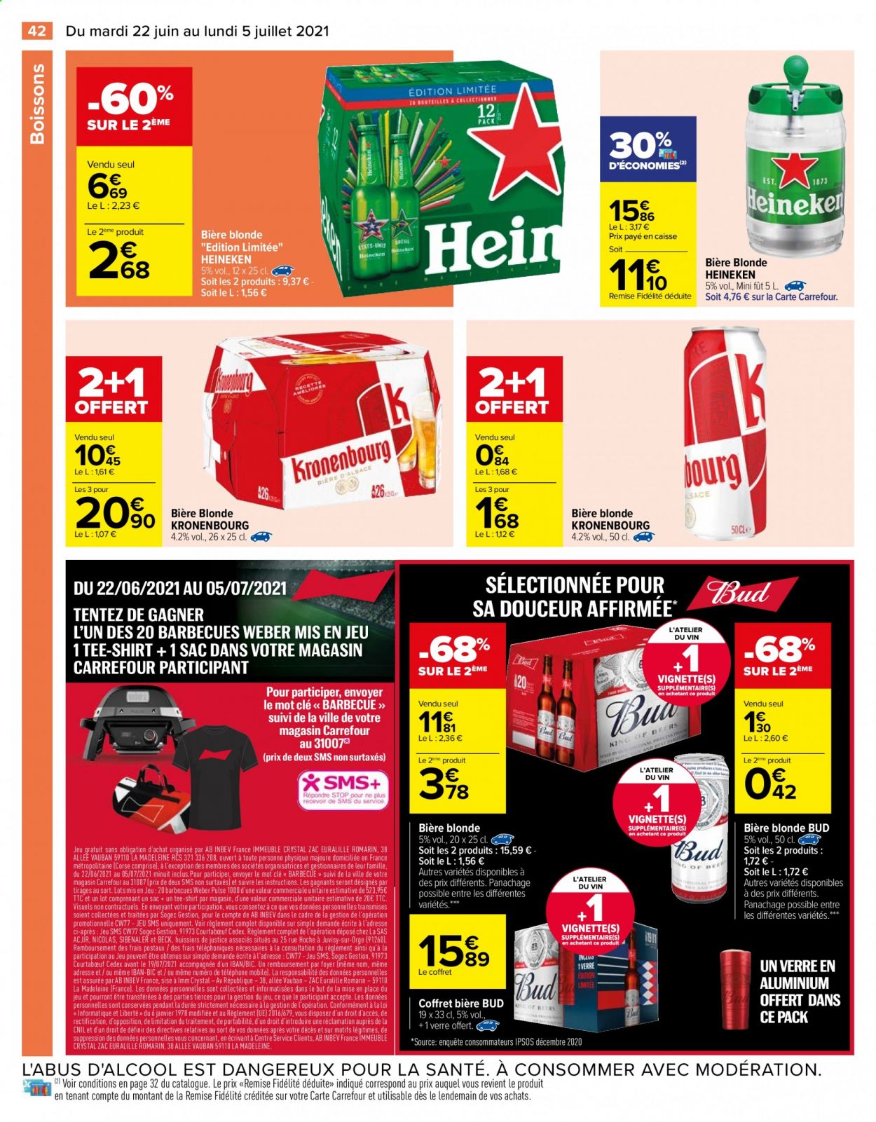 Catalogue Carrefour Hypermarchés - 22/06/2021 - 05/07/2021. Page 42