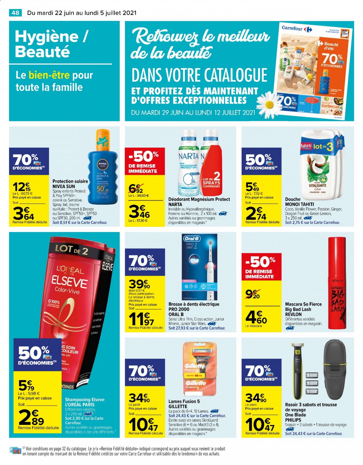 Catalogue Carrefour Hypermarchés - 22/06/2021 - 05/07/2021. Page 48