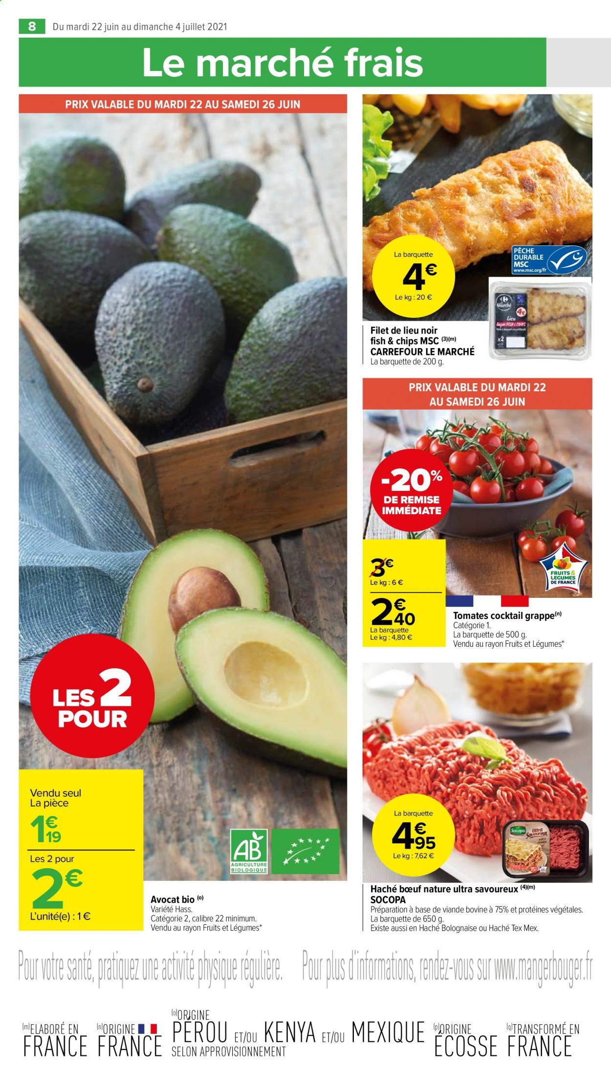 Catalogue Carrefour Market - 22/06/2021 - 04/07/2021. Page 8