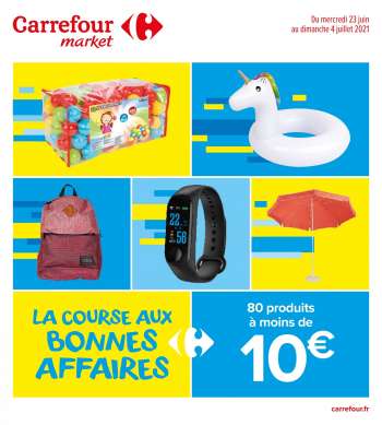 Catalogue Carrefour Market - 23.06.2021 - 04.07.2021.