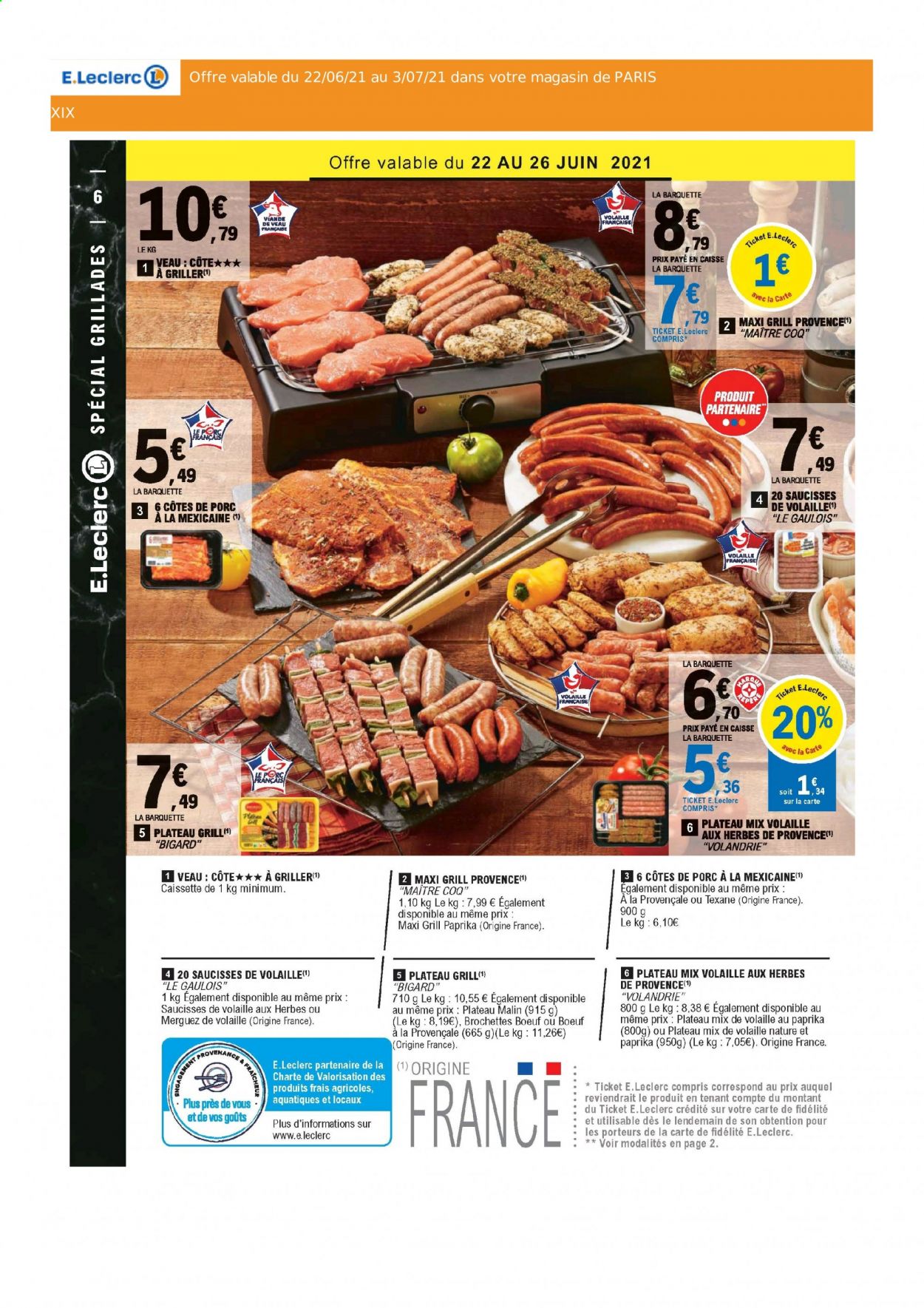 Catalogue E.Leclerc - 22/06/2021 - 03/07/2021. Page 6