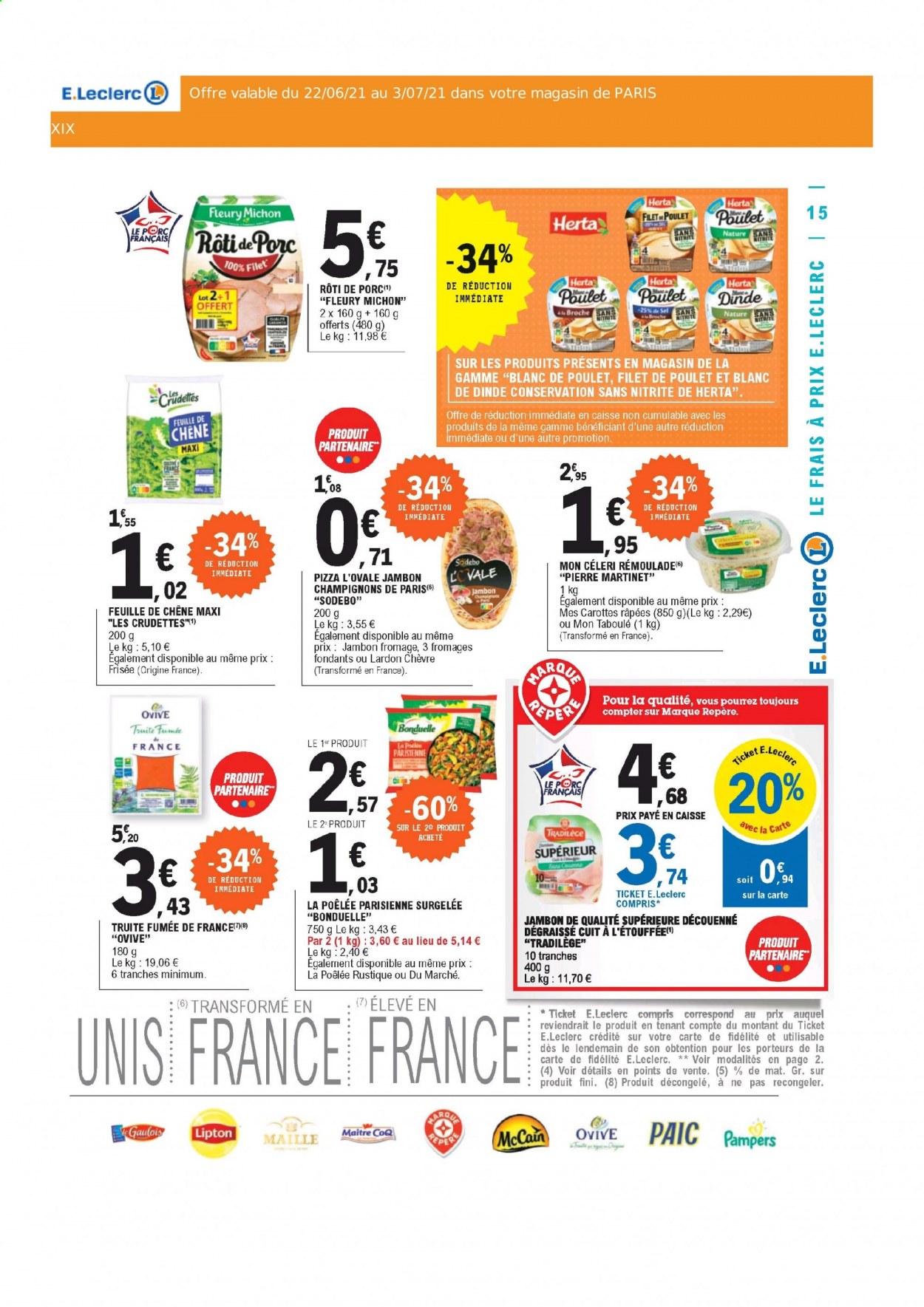 Catalogue E.Leclerc - 22/06/2021 - 03/07/2021. Page 15