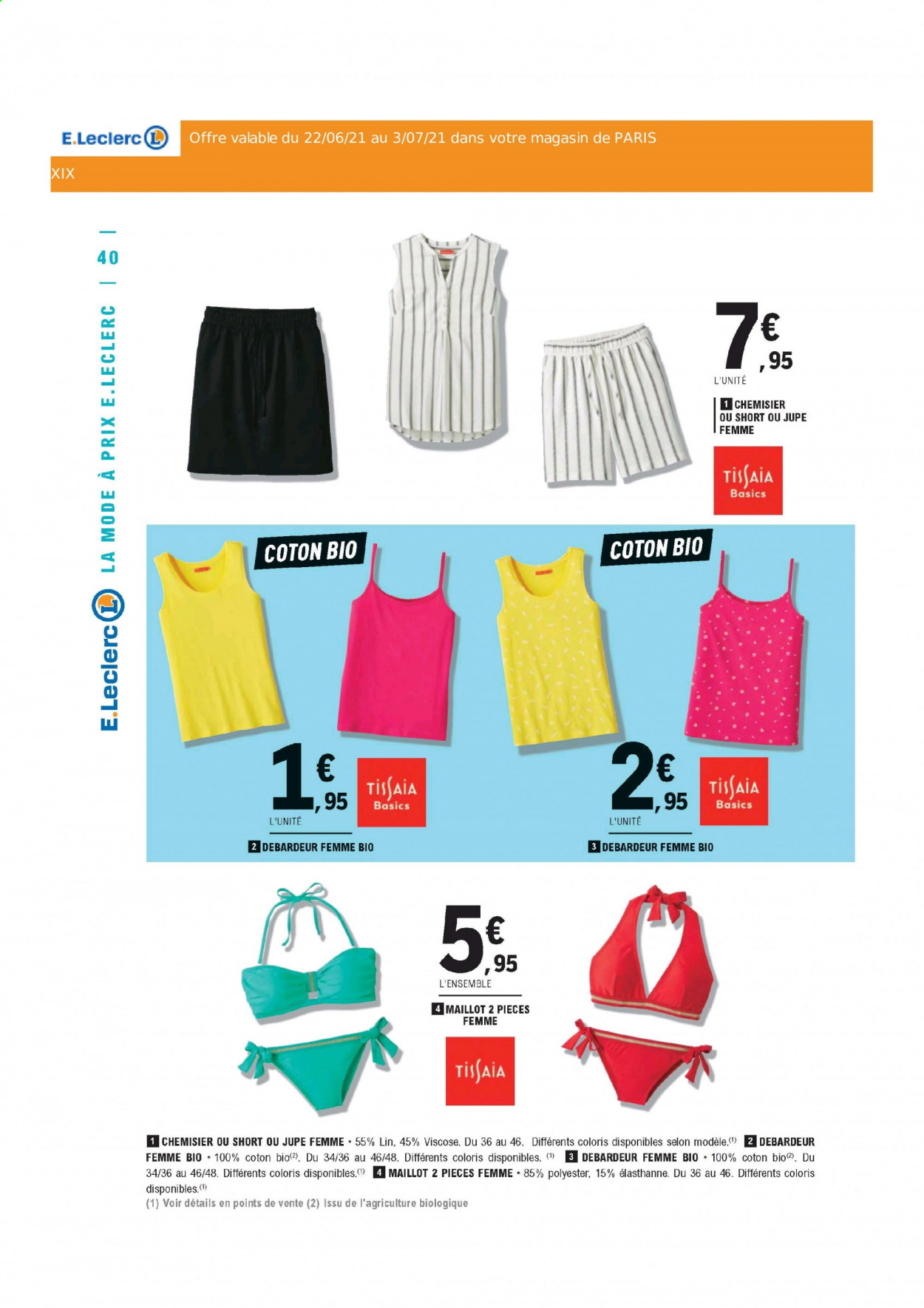 Catalogue E.Leclerc - 22/06/2021 - 03/07/2021. Page 40