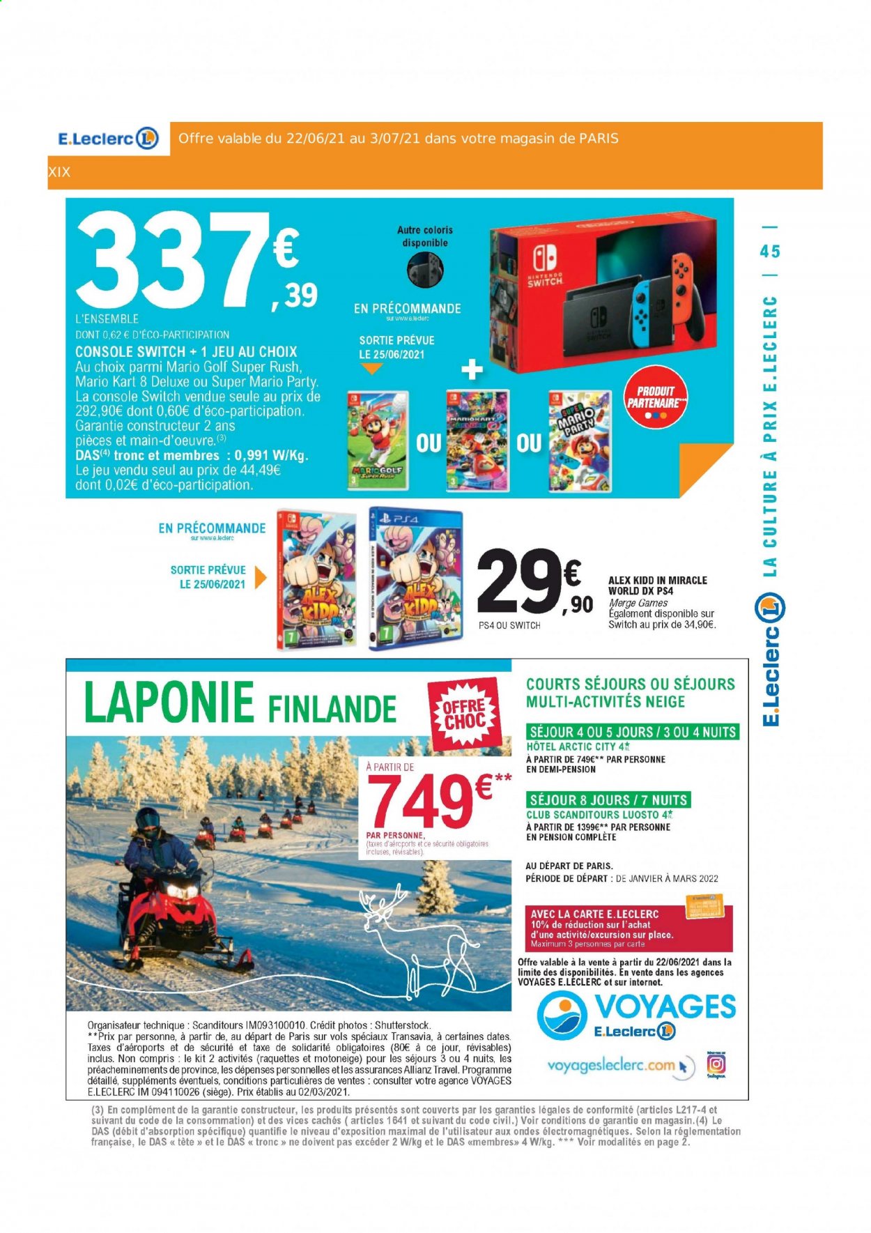 Catalogue E.Leclerc - 22/06/2021 - 03/07/2021. Page 45