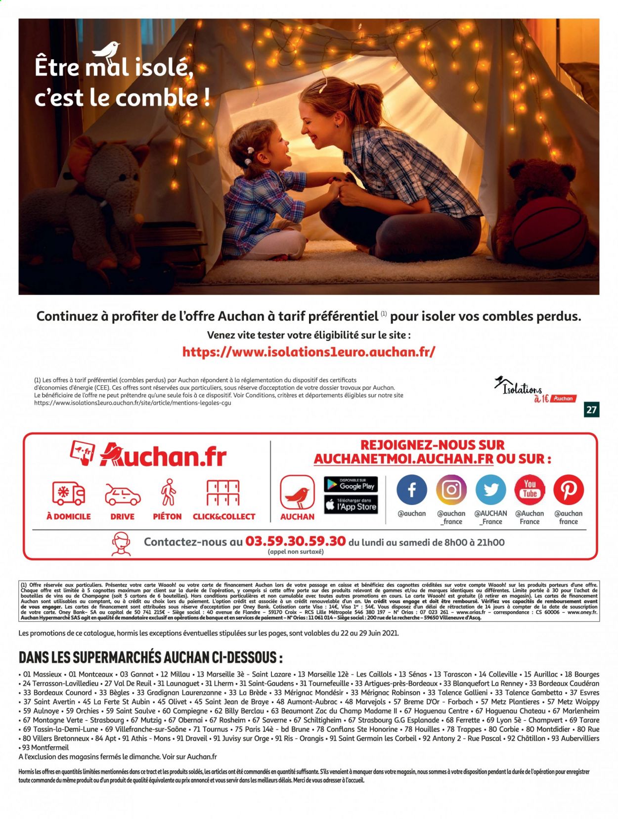 Catalogue Auchan - 22/06/2021 - 29/06/2021. Page 27