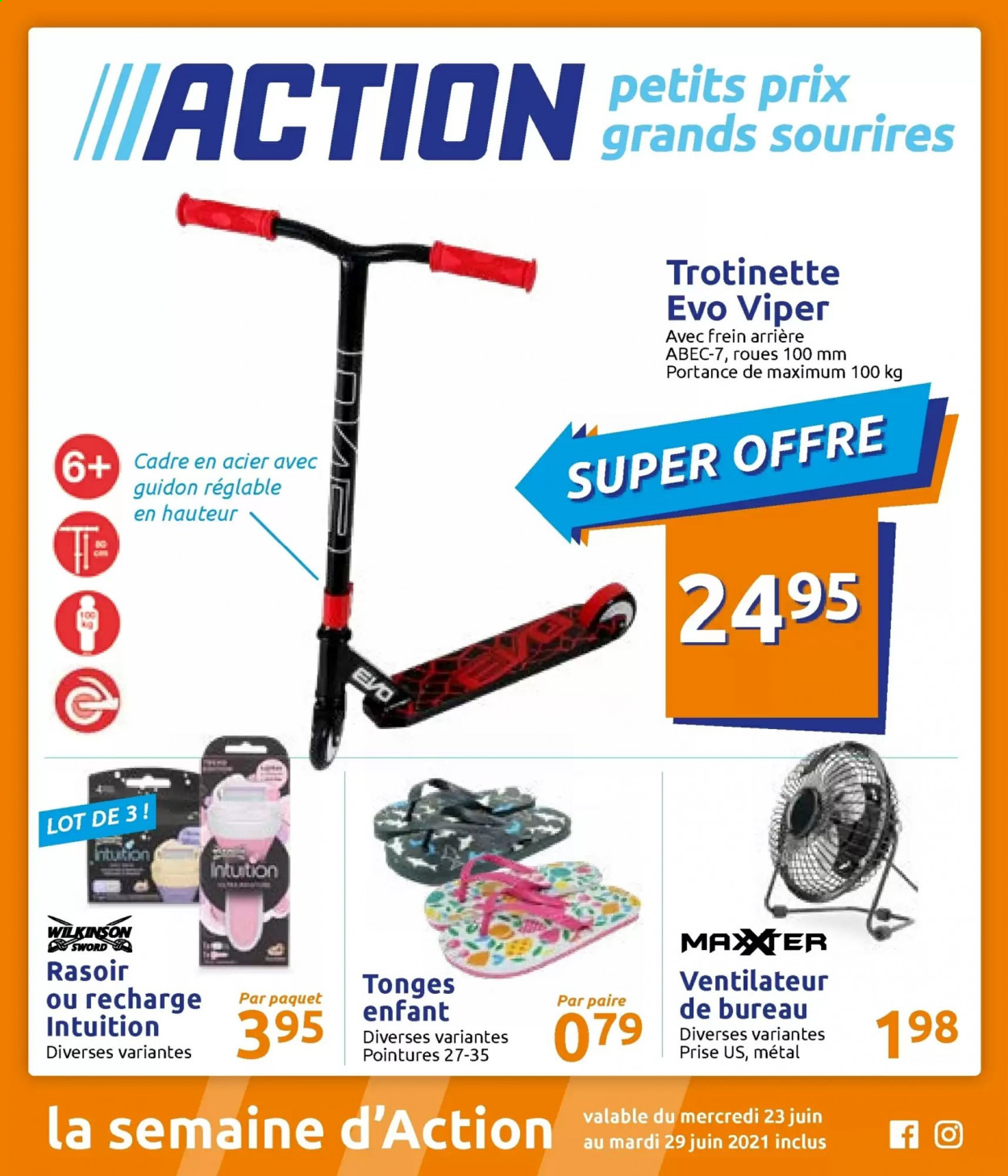 Catalogue Action - 23/06/2021 - 29/06/2021. Page 1