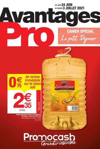 Catalogue Promocash - 24.06.2021 - 03.07.2021.