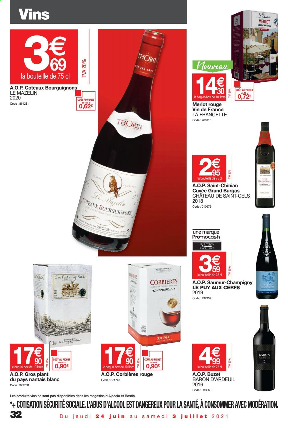Catalogue Promocash - 24/06/2021 - 03/07/2021. Page 32