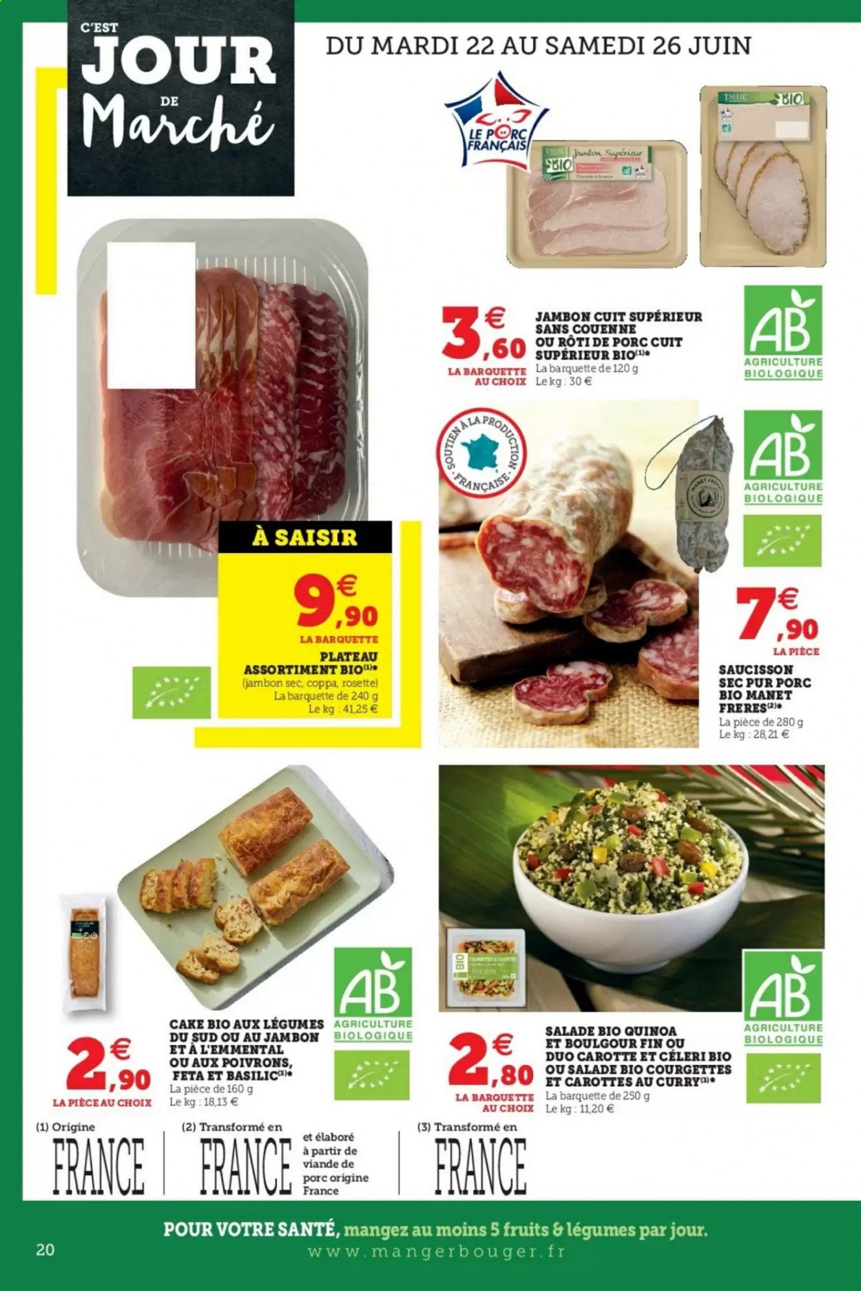 Catalogue SUPER U - 22/06/2021 - 03/07/2021. Page 20