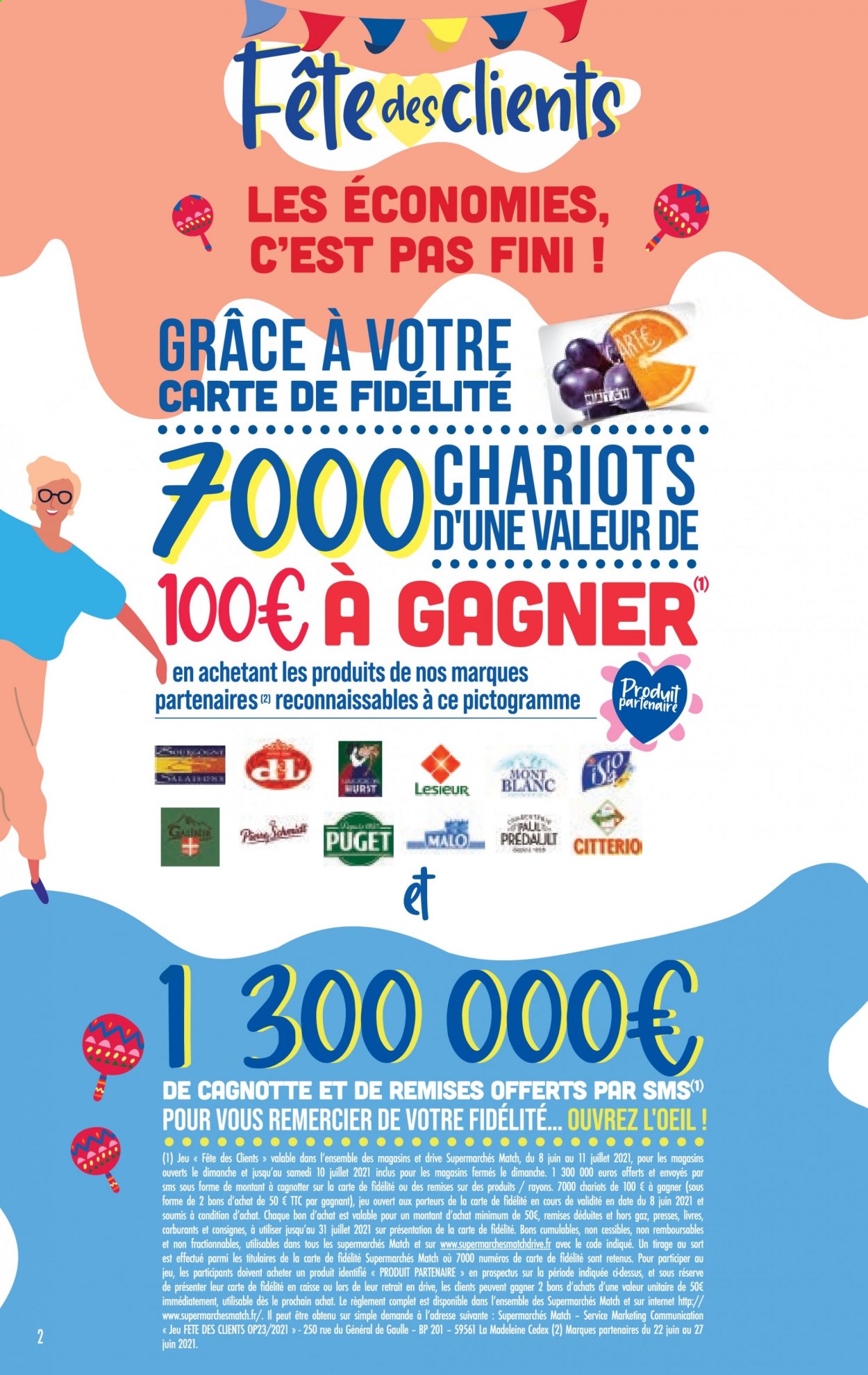 Catalogue Supermarché Match - 22/06/2021 - 27/06/2021. Page 2