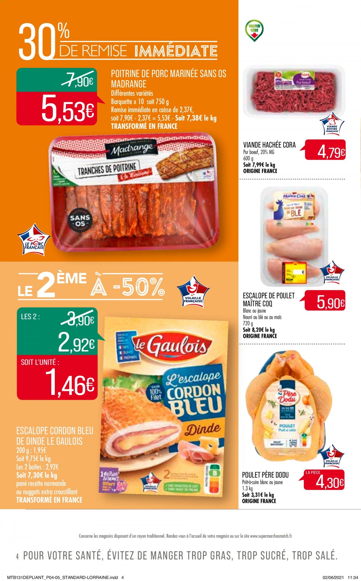 Catalogue Supermarché Match - 22/06/2021 - 27/06/2021. Page 4