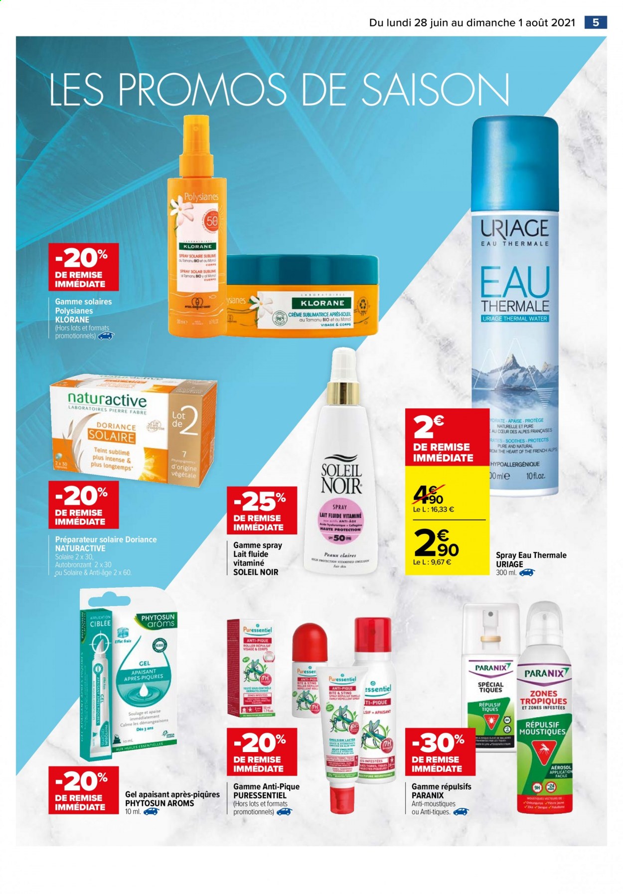 Catalogue Carrefour Hypermarchés - 28/06/2021 - 01/08/2021. Page 5