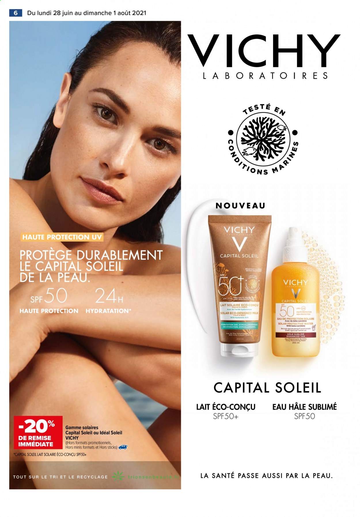 Catalogue Carrefour Hypermarchés - 28/06/2021 - 01/08/2021. Page 6