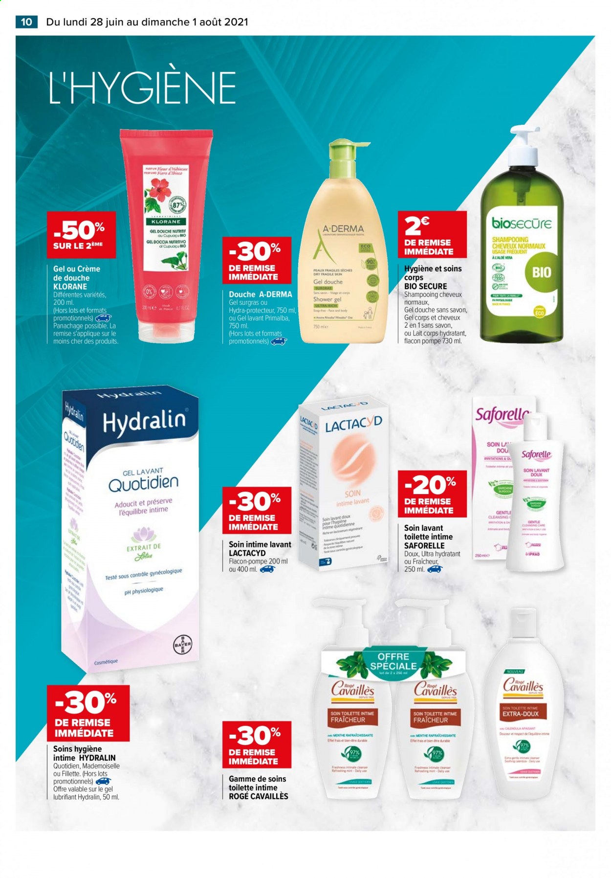 Catalogue Carrefour Hypermarchés - 28/06/2021 - 01/08/2021. Page 10