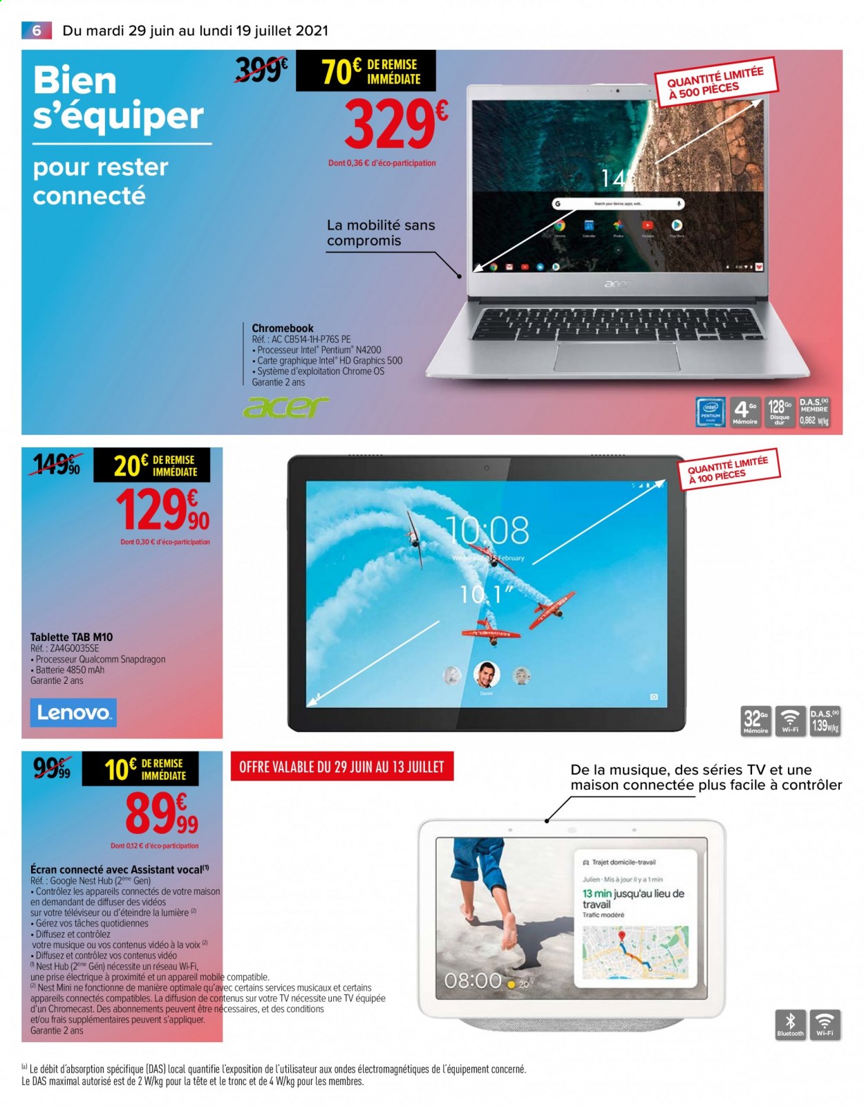 Catalogue Carrefour Hypermarchés - 29/06/2021 - 19/07/2021. Page 6