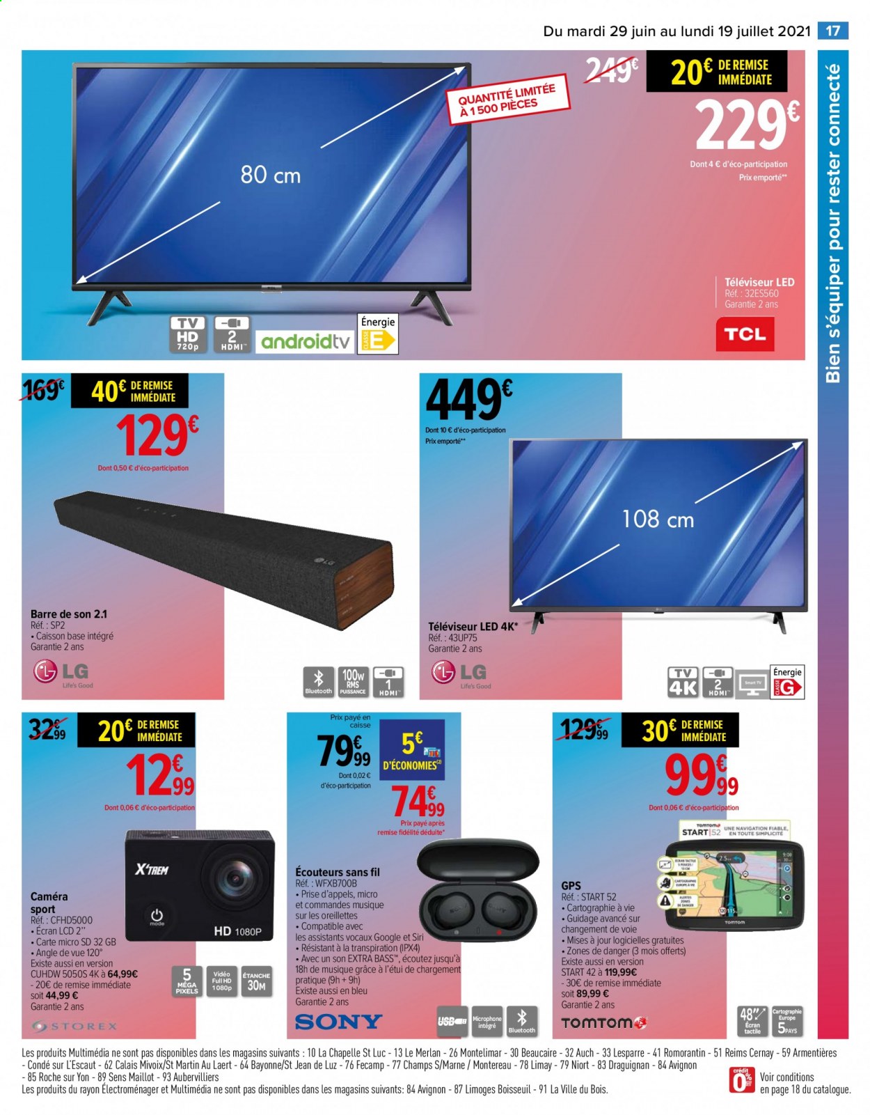 Catalogue Carrefour Hypermarchés - 29/06/2021 - 19/07/2021. Page 17